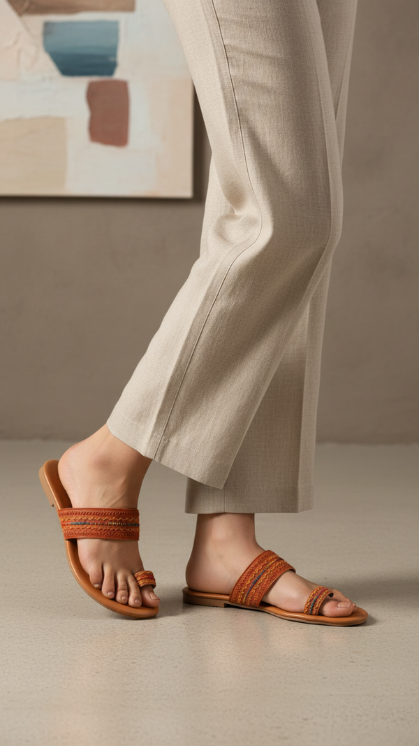 Mustard Casual Chappal CL1907