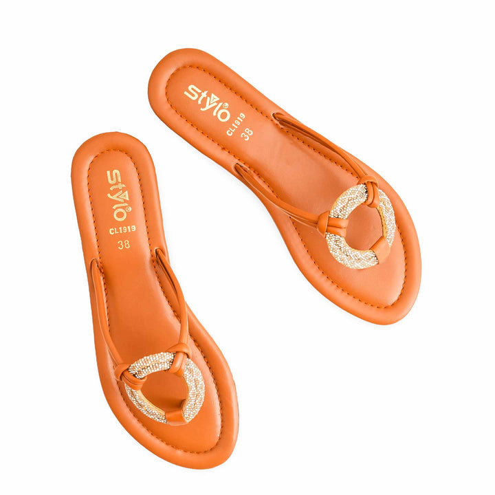 Mustard Casual Chappal For Ladies CL1919