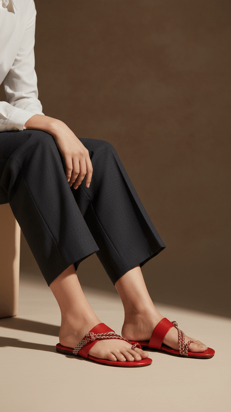 Maroon Casual Women Chappal CL1920