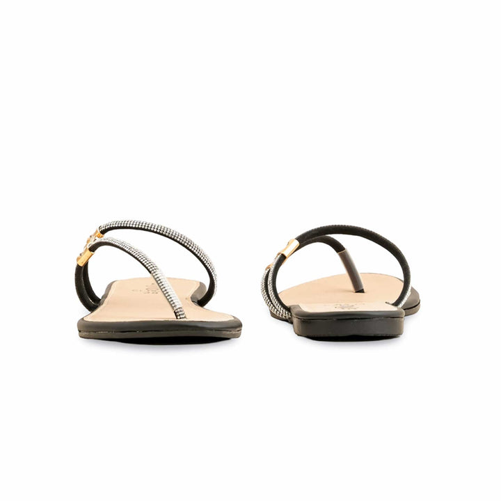 Black Casual Chappal CL1940