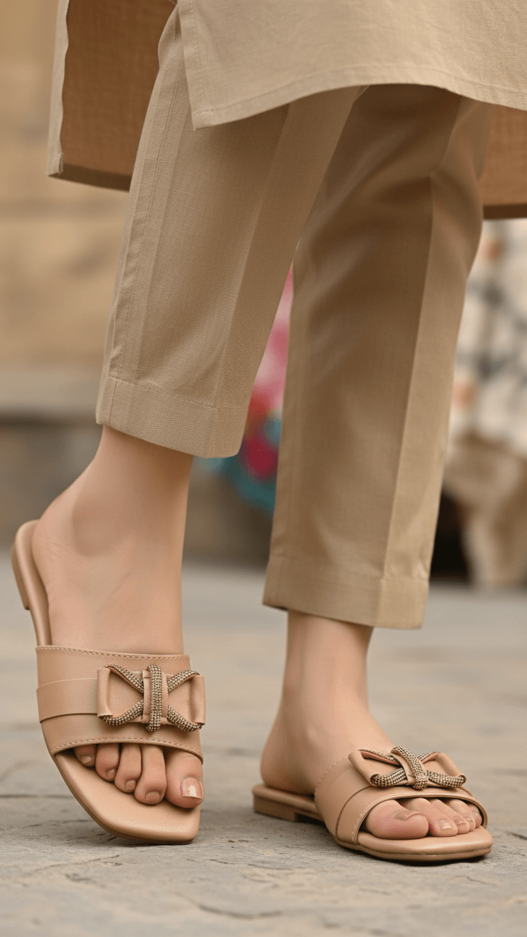 Fawn Casual Slipper CL1942