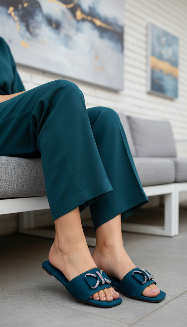 Seagreen Casual Slipper CL1942