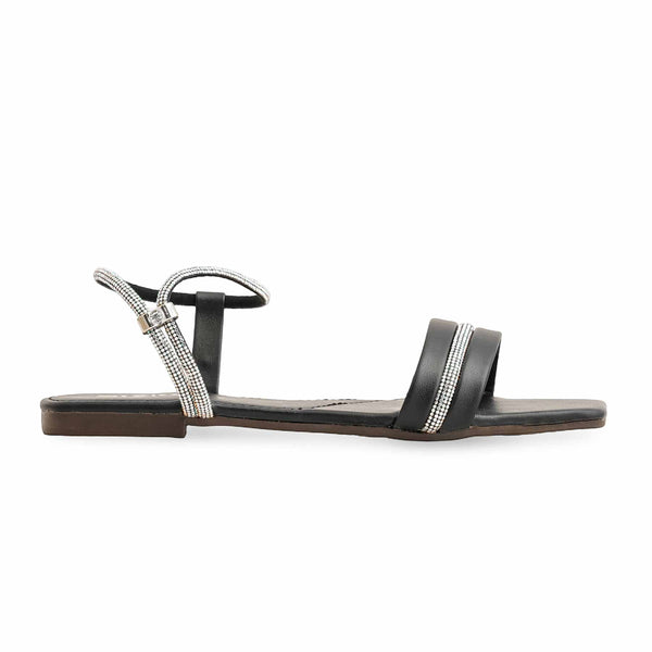 Black Casual Women Slipper CL1953