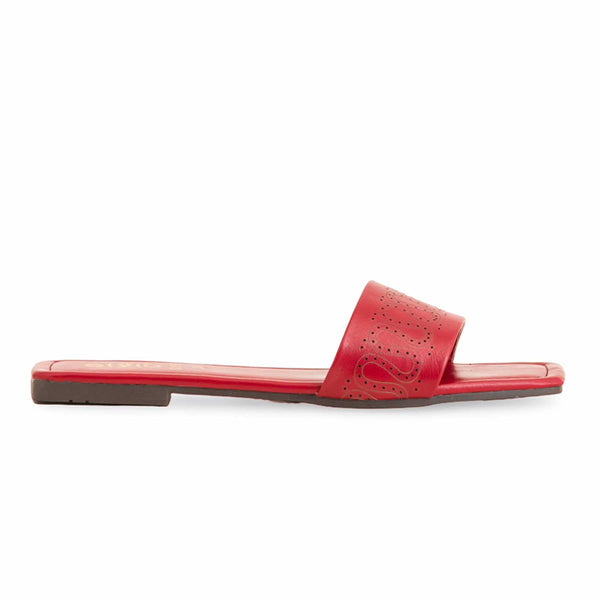 Maroon Casual Women Slipper CL1969