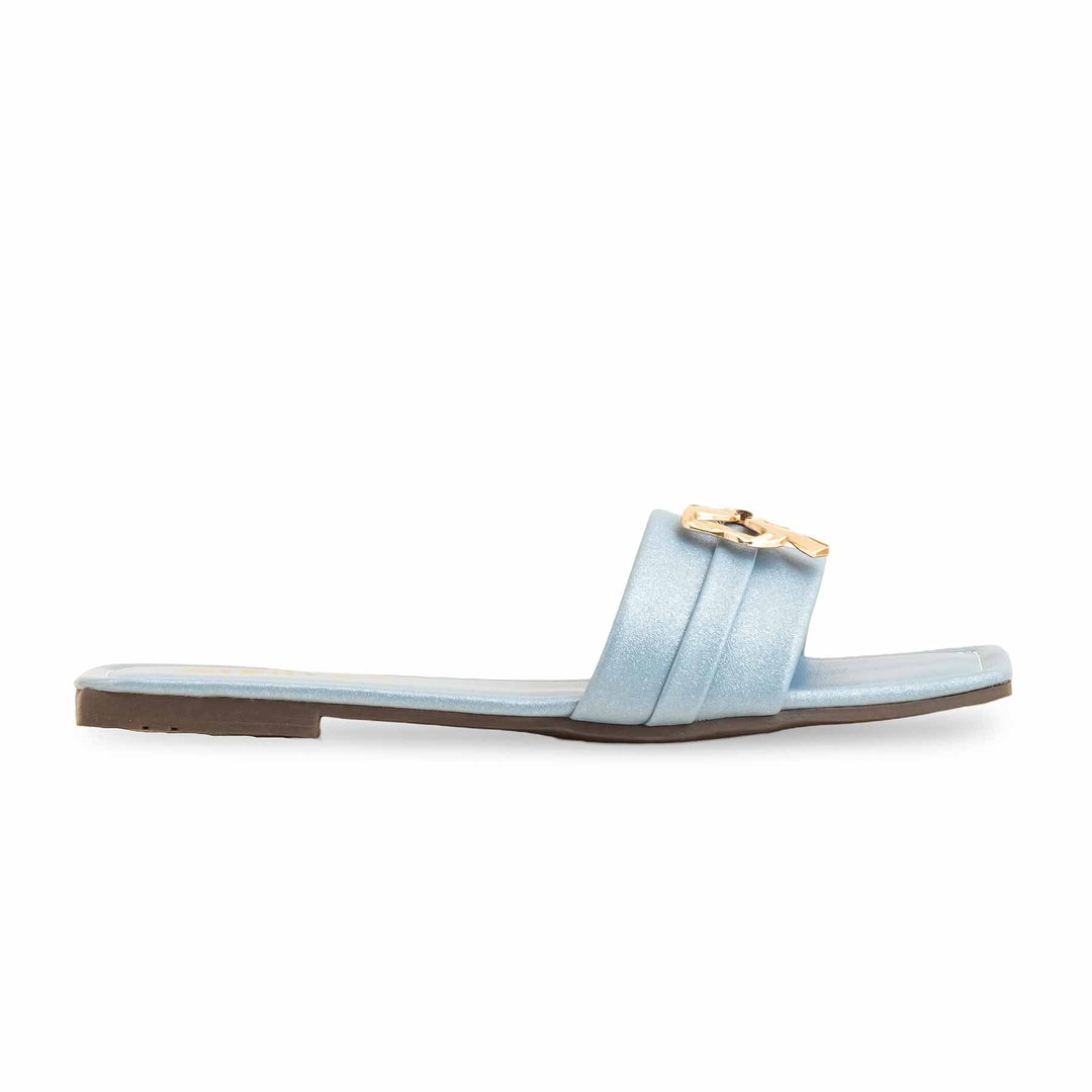 Sky Blue Casual Slipper For Women CL1970