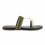Black Casual Chappal For Ladies CL1975