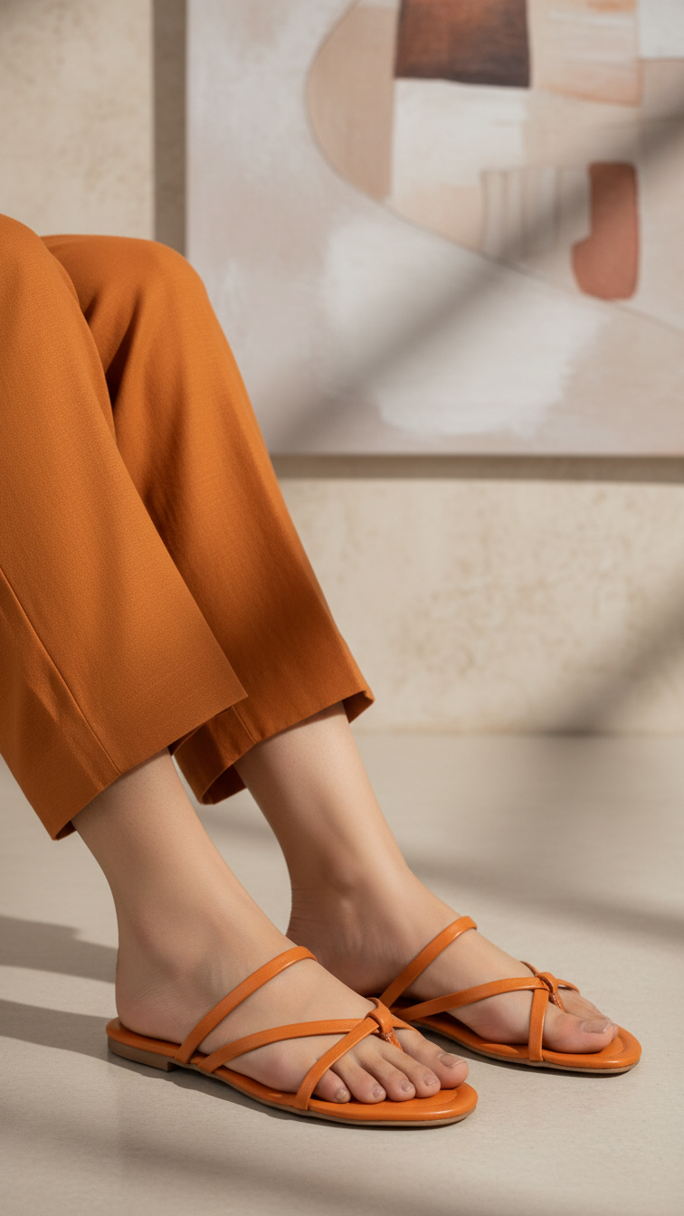 Mustard Casual Chappal CL1982