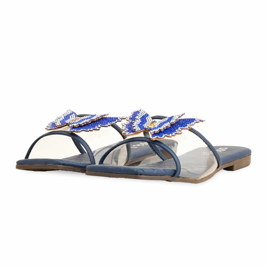 Navy Casual Slipper For Women CL1998