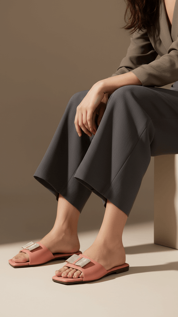 Pink Casual Slipper Cl2023