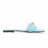 Blue Casual Slipper For Ladies CL2036