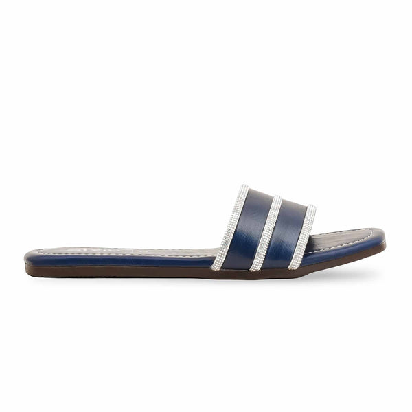 Navy Casual Women Slipper CL2039