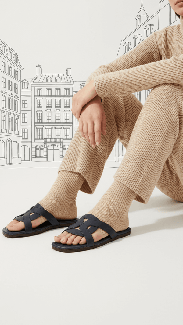 Blue Casual Slipper CL2041