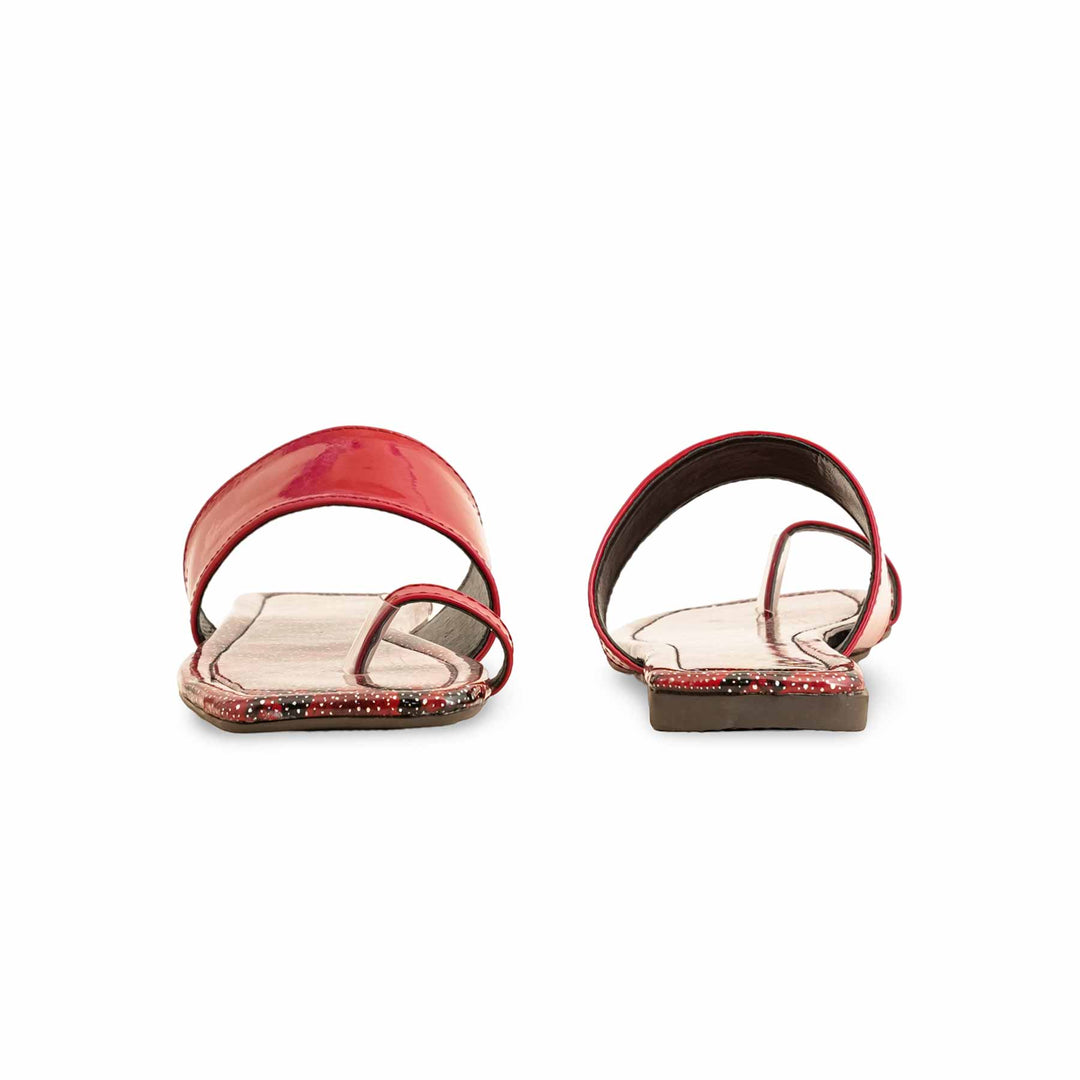 Maroon Casual Chappal CL2048