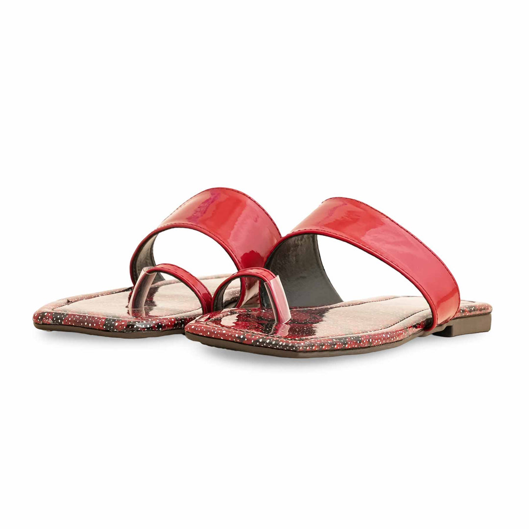 Maroon Casual Chappal CL2048