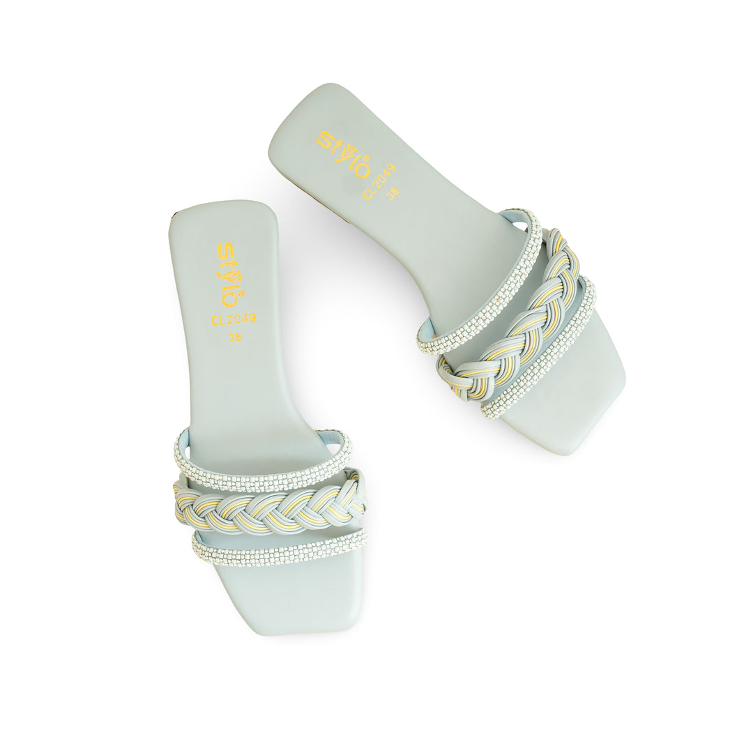 Blue Casual Slipper CL2049