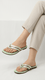 Green Casual Chappal CL2053