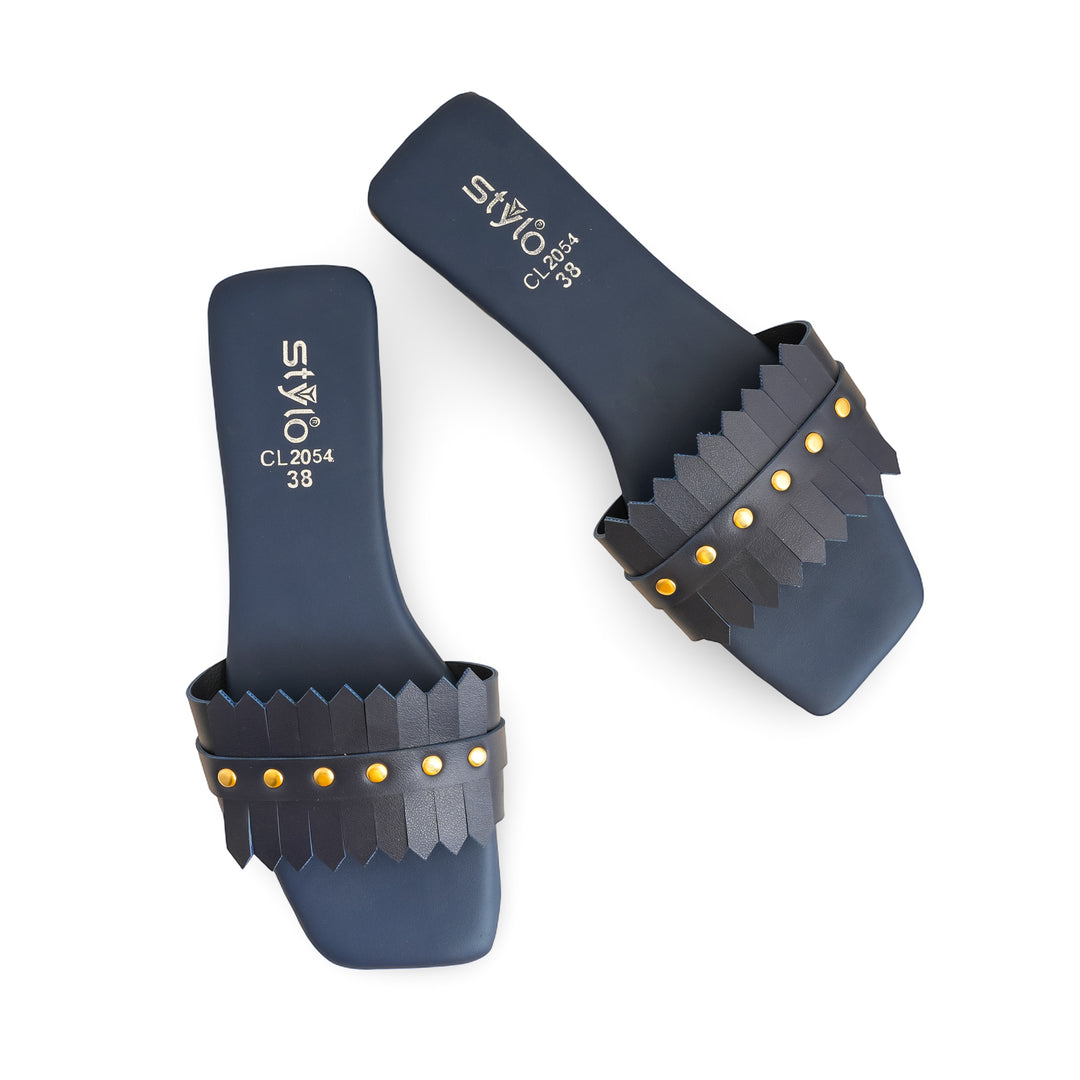 Blue Casual Slipper CL2054