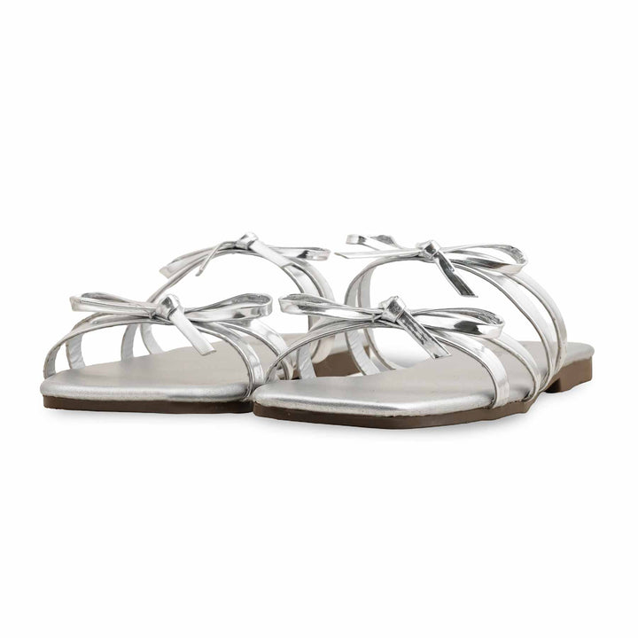 Silver Casual Slipper CL2068