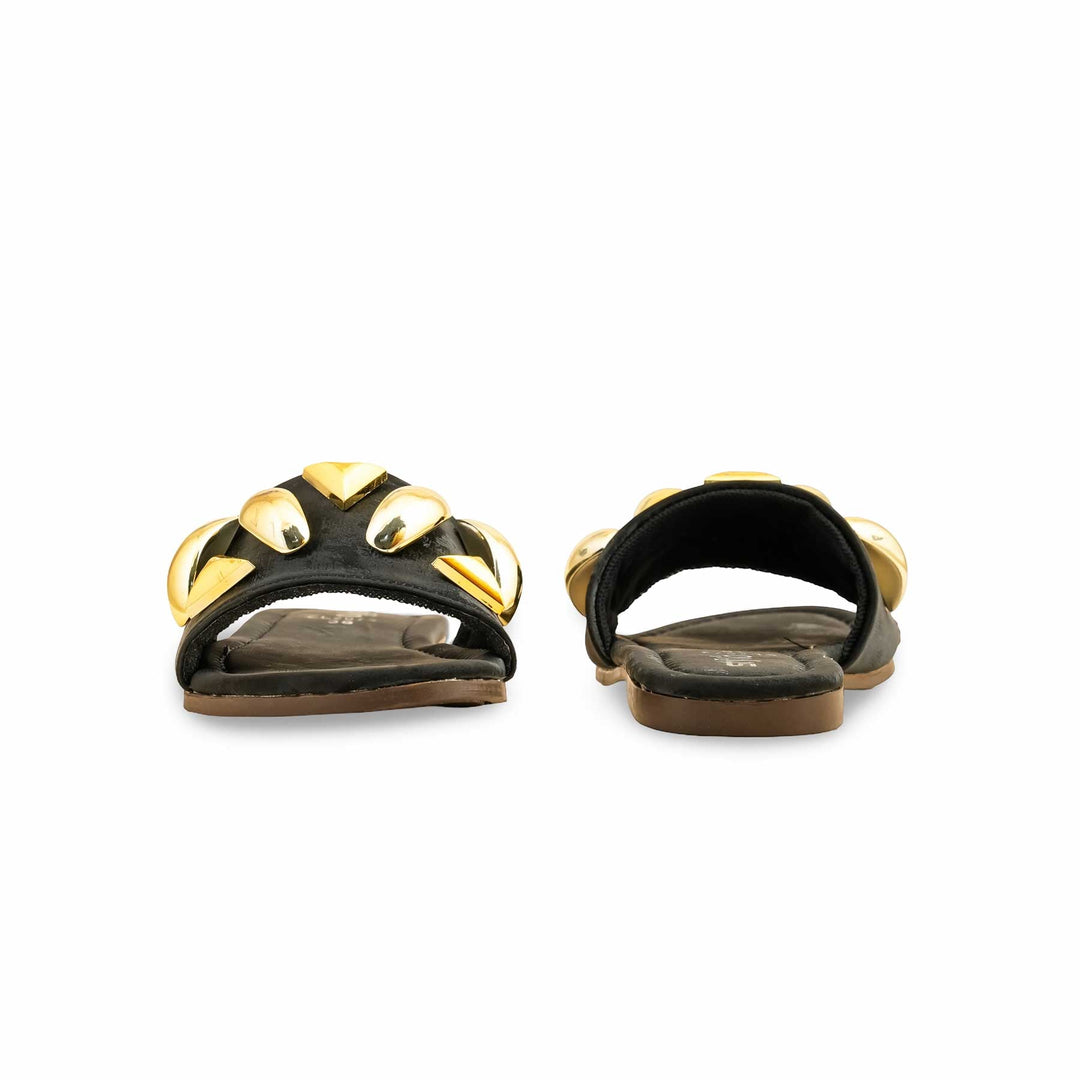 Black Casual Slipper CL2073