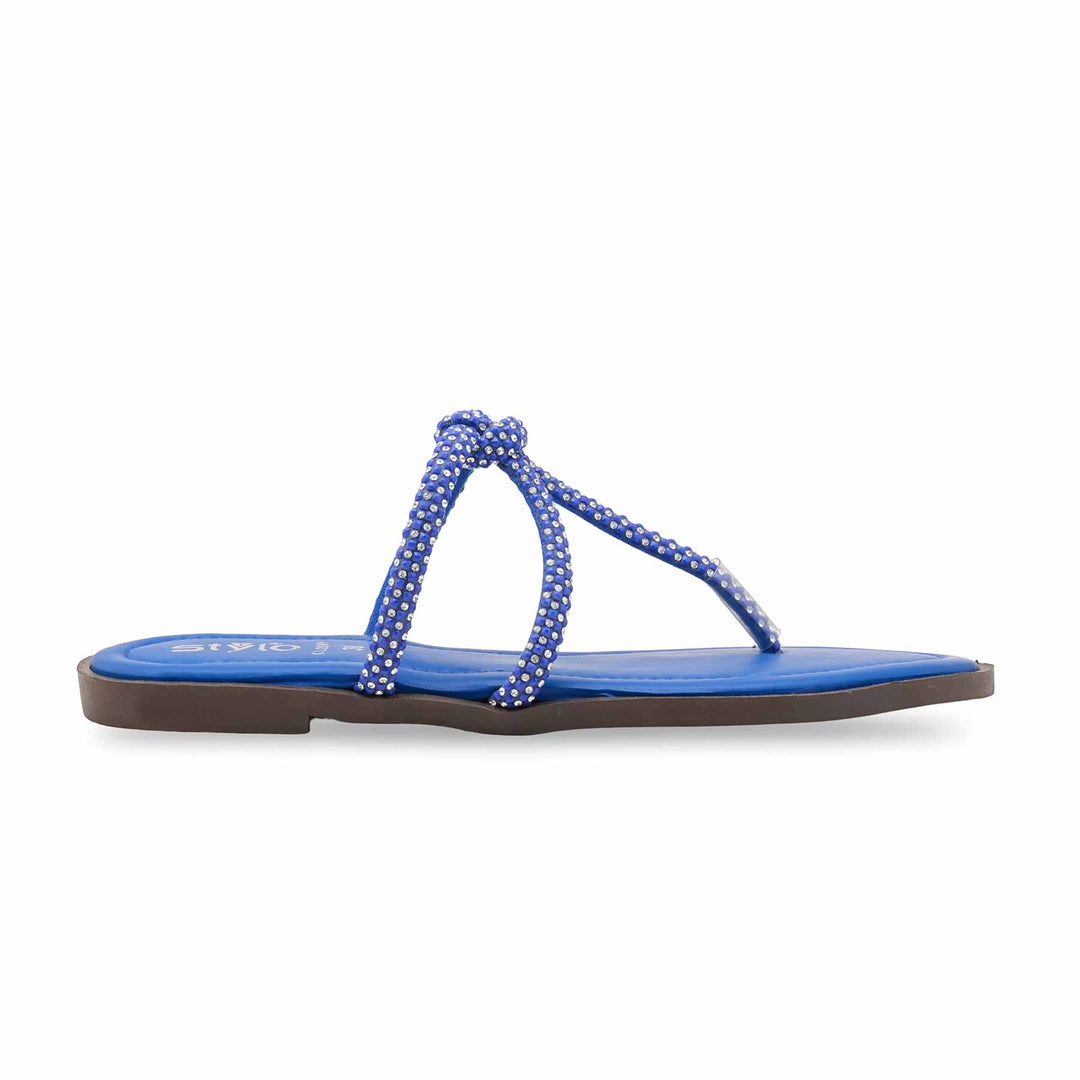 Blue Casual Chappal For Ladies CL2086