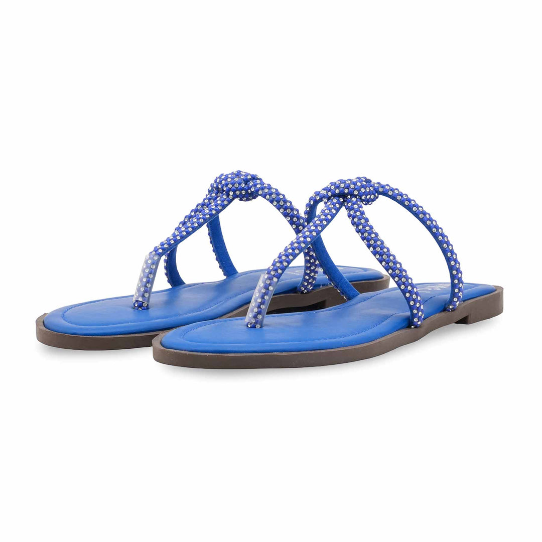 Blue Casual Chappal For Ladies CL2086