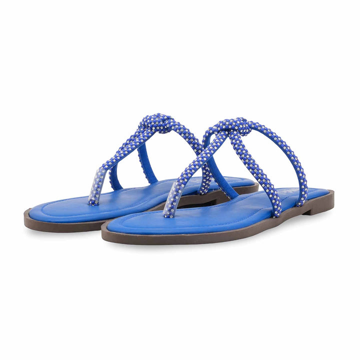Blue Casual Chappal For Ladies CL2086