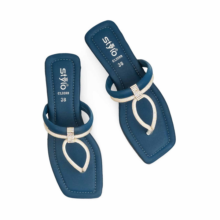 Navy Casual Women Chappal  CL2090