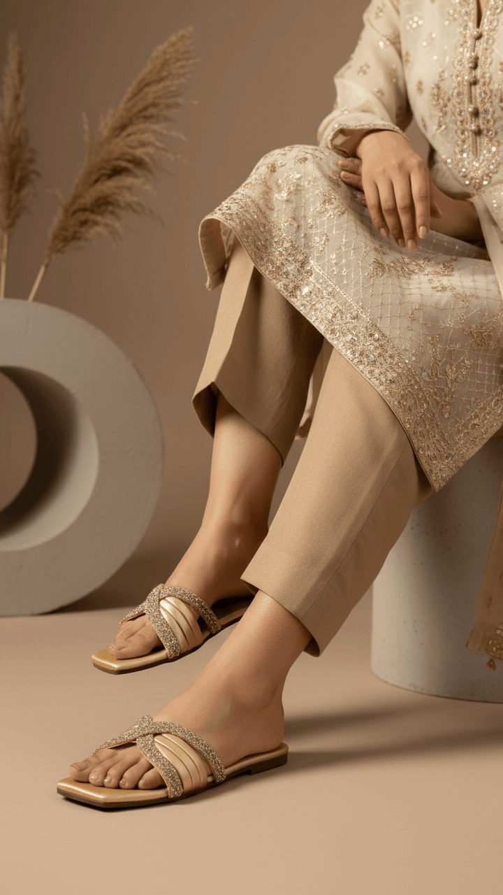 Golden Casual Slipper CL2093