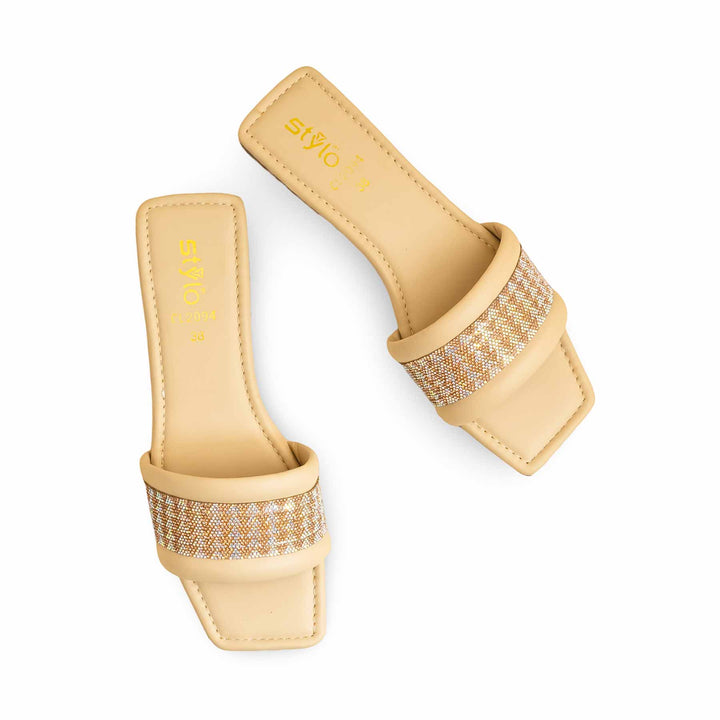 Beige Casual Slipper CL2094