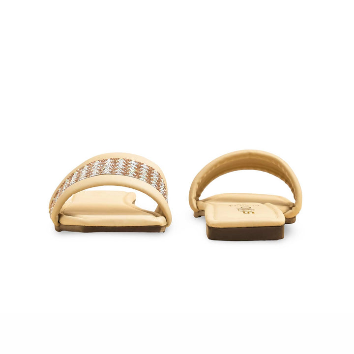 Beige Casual Slipper CL2094