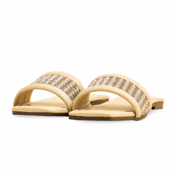 Beige Casual Slipper CL2094