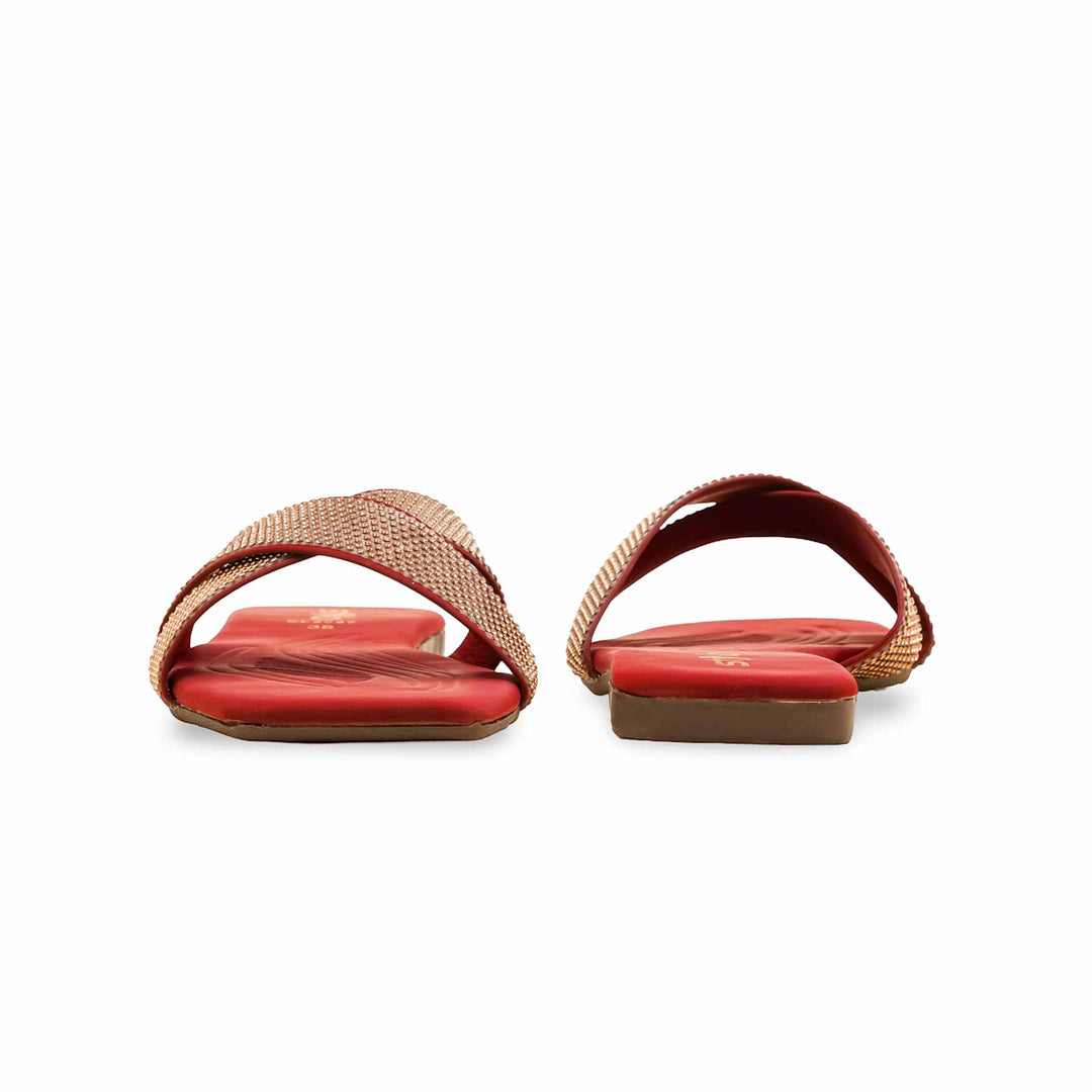 Maroon Casual Slipper For Ladies CL2097