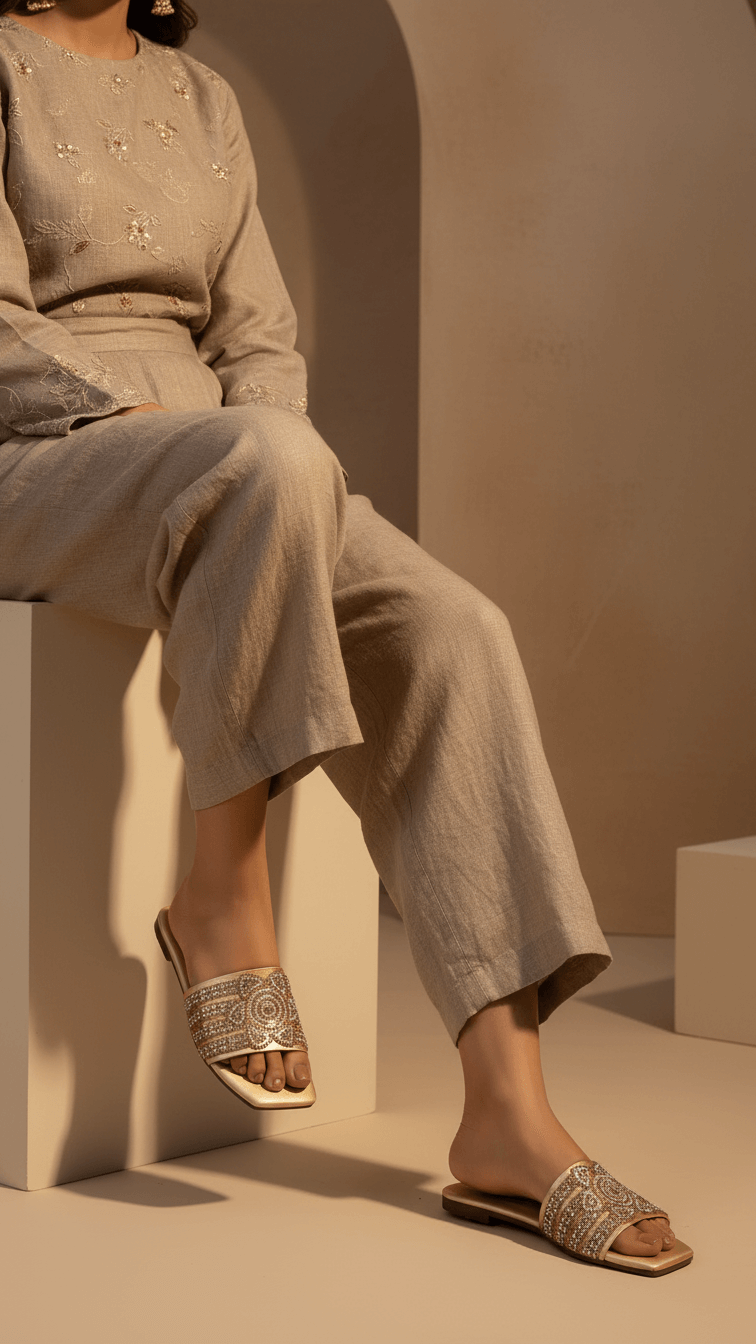 Golden Casual Slipper CL2098