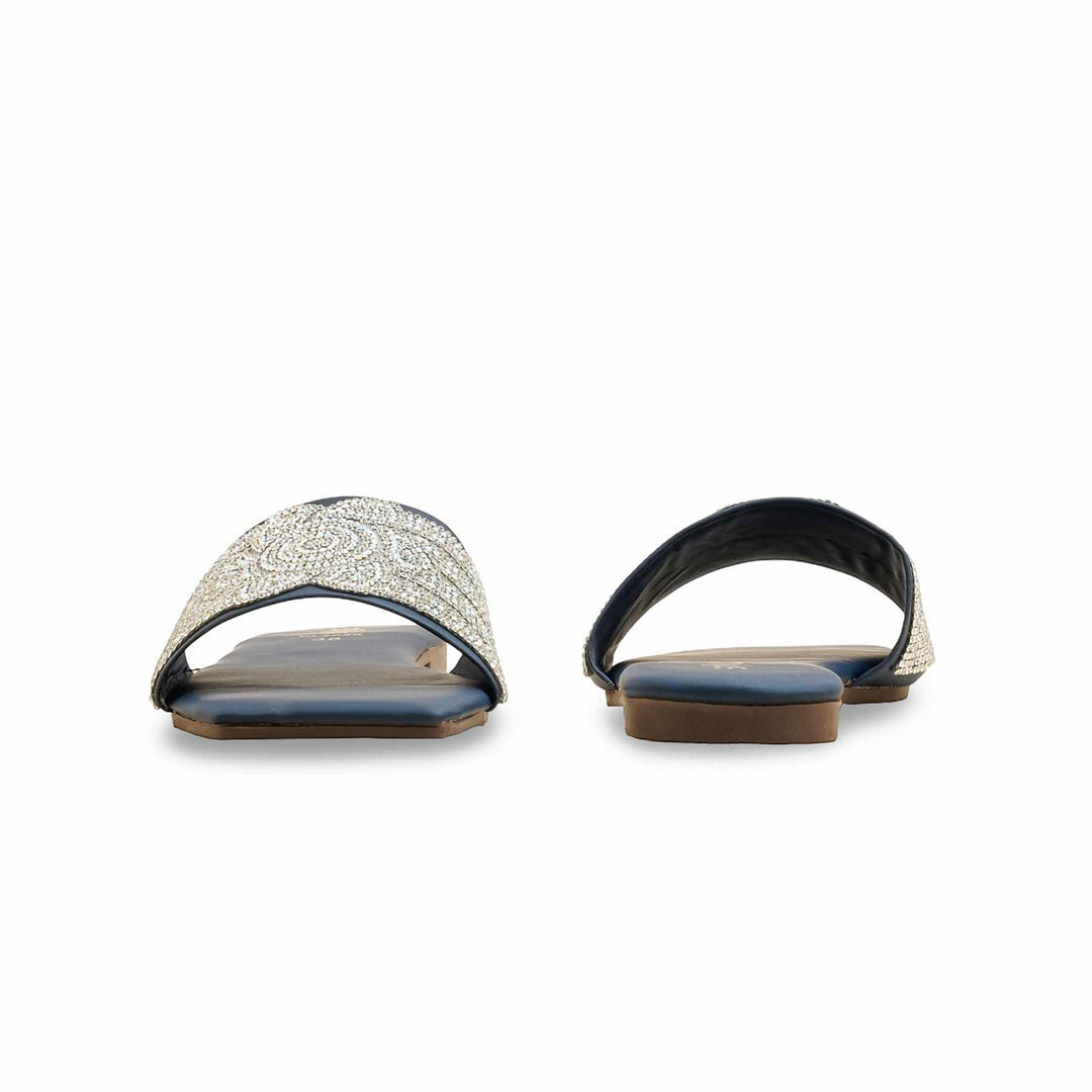 Navy Casual Slipper CL2098