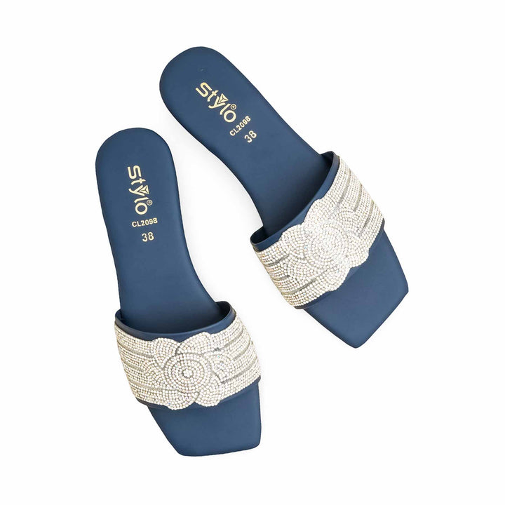 Navy Casual Slipper CL2098