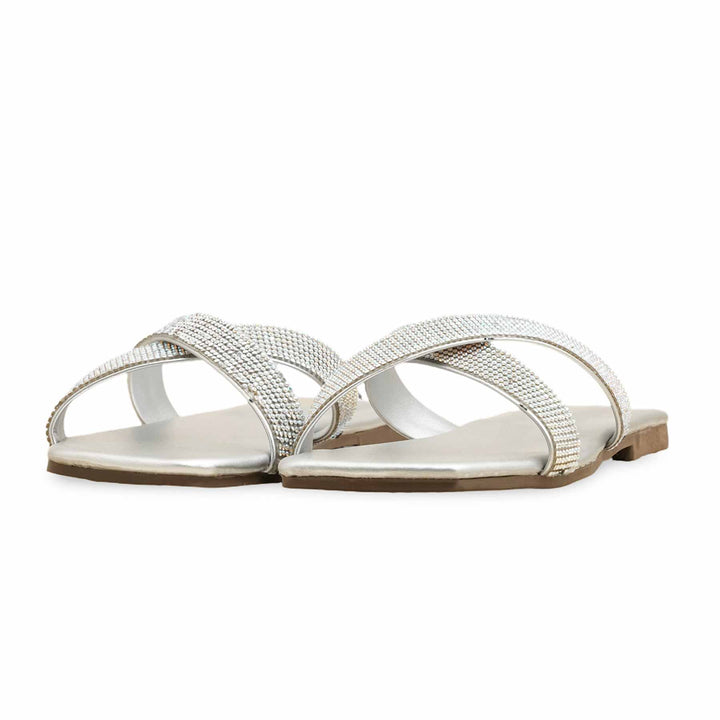 Silver Casual Slipper CL2099