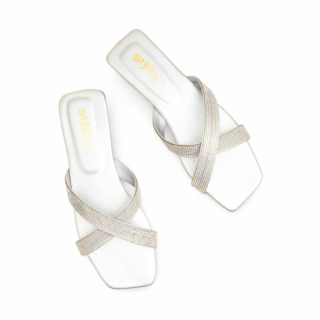Silver Casual Slipper CL2099