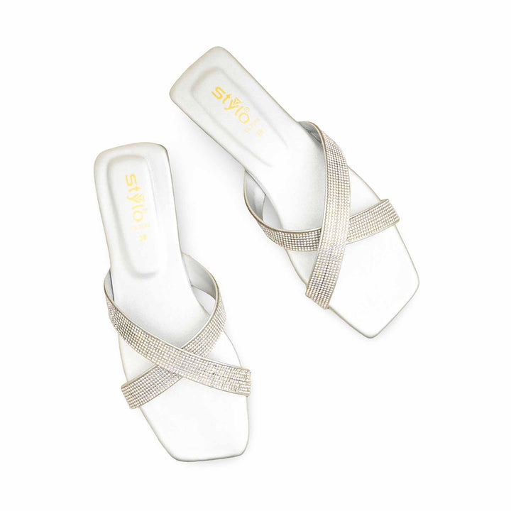 Silver Casual Slipper CL2099