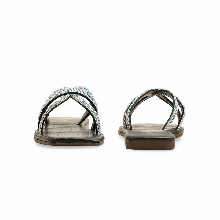 Black Casual Slipper CL2102