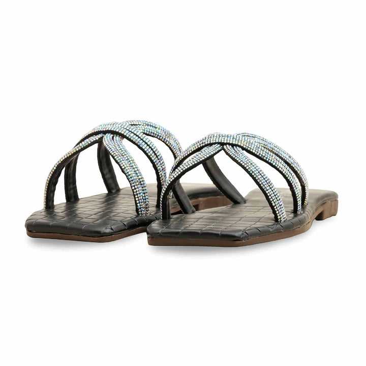 Black Casual Slipper CL2102