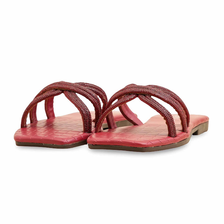 Maroon Casual Slipper CL2102