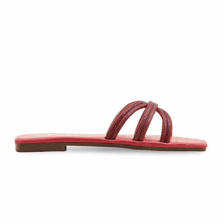 Maroon Casual Slipper CL2102