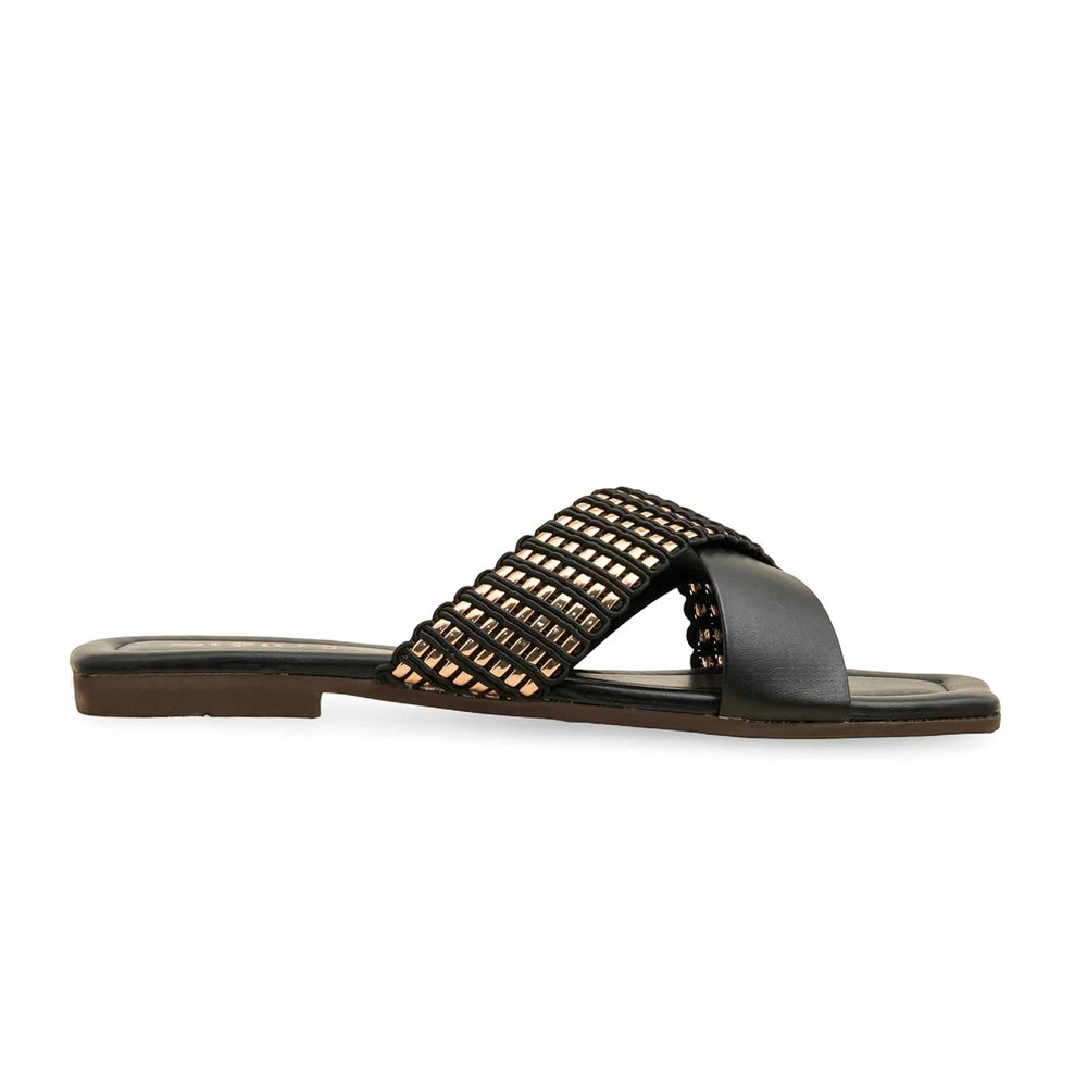 Black Casual Slipper CL2103