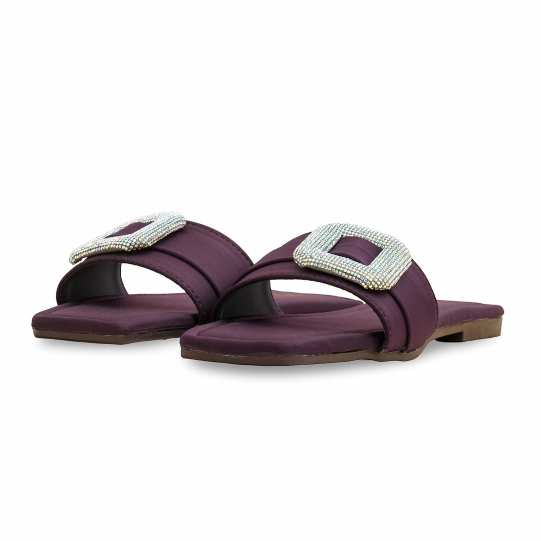Purple Casual Slipper CL2104
