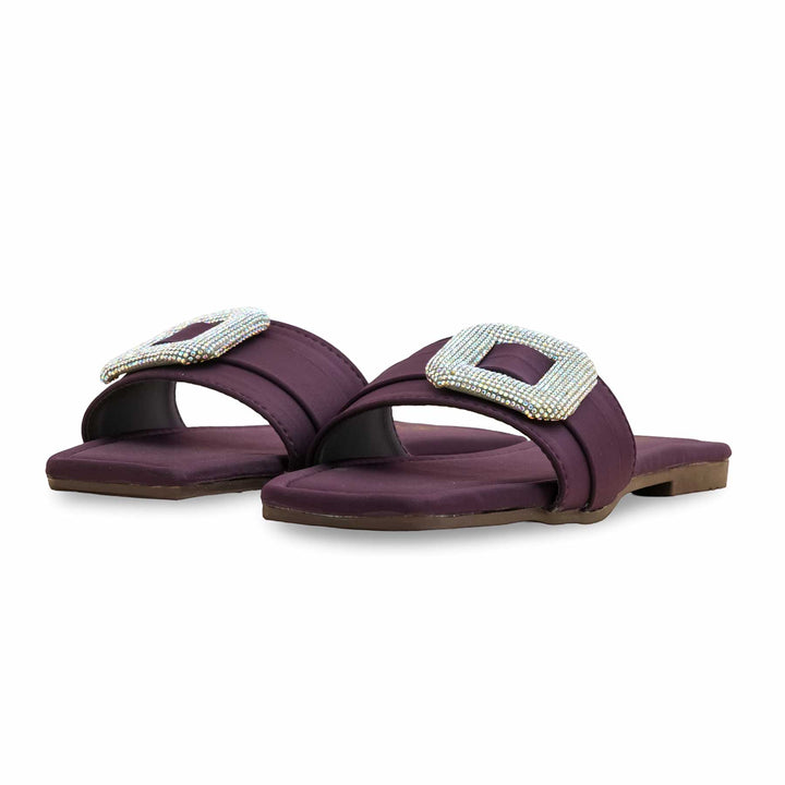 Purple Casual Slipper CL2104