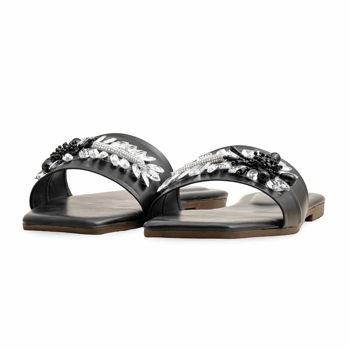 Black Casual Slipper CL2112