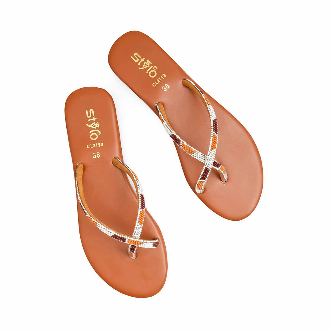 Mustard Casual Chappal CL2113