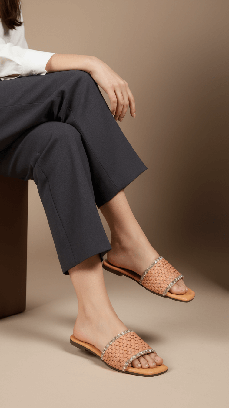 Fawn Casual Slipper For Women CL2117