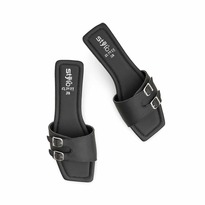 Black Casual Slipper CL2123