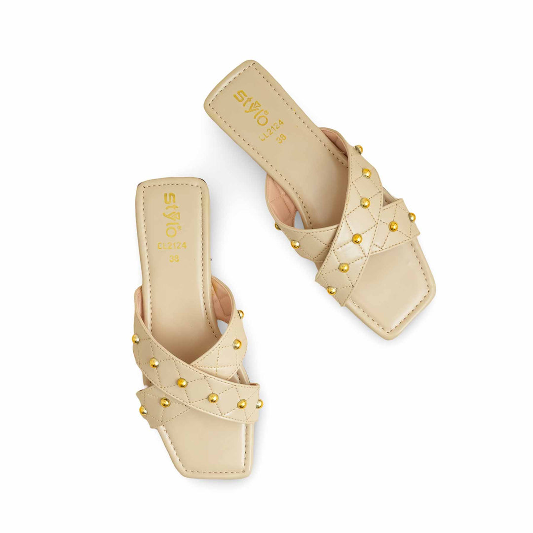 Cream Casual Slipper CL2124